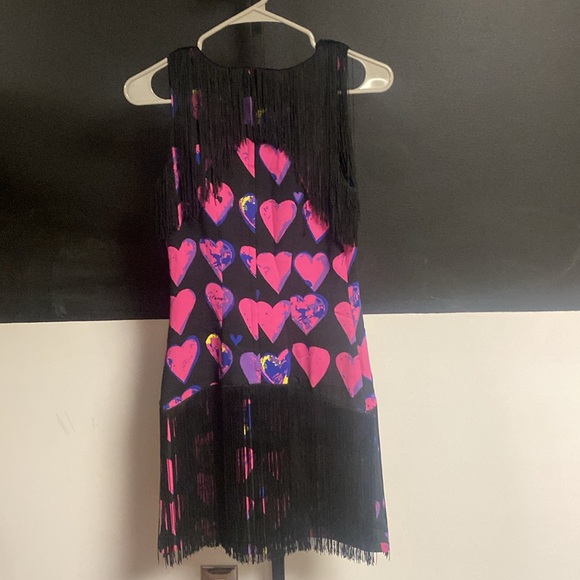 Versace for H&M heart fringe dress size 4 - Picture 7 of 7